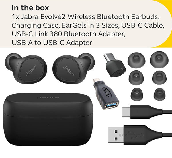 Jabra Evolve2 Buds USB-C UC