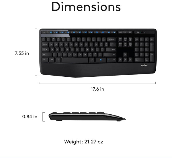 Logitech MK345 Wireless Keyboard & Mouse