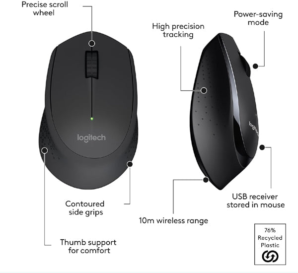 Logitech MK345 Wireless Keyboard & Mouse