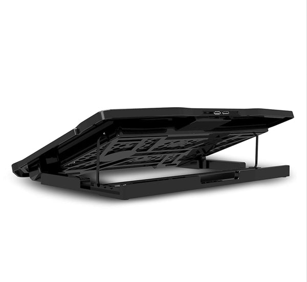 SWISS MILITARY Black ABS Laptop Cooling Pad, LCF01